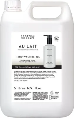 Produktbild von Scottish Fine Soaps Nachfüller Flüssigseife Au Lait 5L