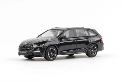 Obrázek produktu pro Škoda Octavia IV Combi RS (2020) - Černá Magic Metalíza ABREX 1:43