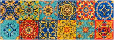 Zdjęcie produktu dla Bieżnik Excelsa Trinacria bawełna 45x140 cm kolorowy