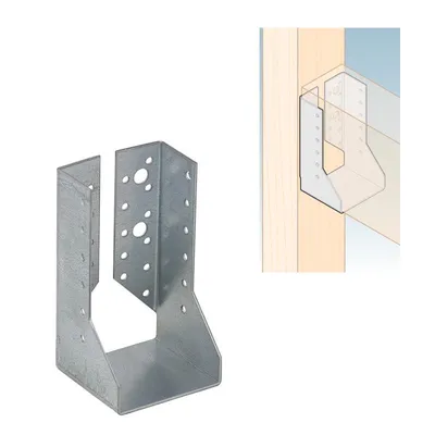 Produktbild von Geschlossener Balkenschuh WBZ 27, 80x150 - Packung mit 1 Stück