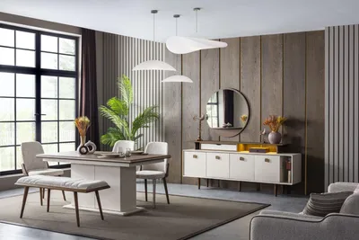 Immagine prodotto di Modernes Esszimmer für ein stilvolles Zuhause Gemütlichkeit und Schlichtheit