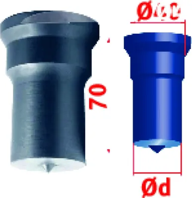 Obrázek produktu pro Metallkraft Kruhové razidlo č. 3, Ø 32,0 mm, 3889332,0
