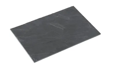 Produktbild von 3 Stück Kesper Buffet-Platte, Servierplatte, Schieferplatte, geölt, Maße: 300 x 200 x 10 mm, in schwarz