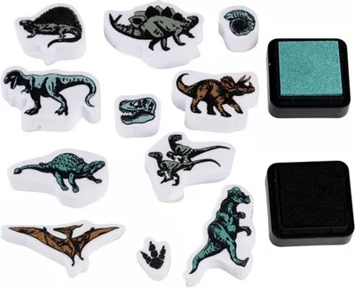 Zdjęcie produktu dla Rex London - Zestaw znaczków Dino