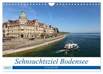 Produktbild von Sehnsuchtsziel Bodensee (Wandkalender 2027 DIN A4 quer), CALVENDO Monatskalender