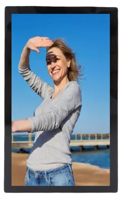 Zdjęcie produktu dla Ekran do selfie i vlogów na telefonie – magnetyczny ekran do selfie z tylnym aparatem, przeznaczony do transmisji na żywo i nagrywania filmów