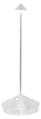 Obrázek produktu pro Stolní lampa LED Pina Pro, dobíjecí a stmívatelná, stříbrný list, šafránová, 2200-2700-3000K