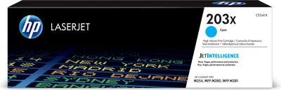 Obrázok produktu pre HP 203X - vysoká výťažnosť - azúrová - originálna - LaserJet - tonerová kazeta (CF541X)