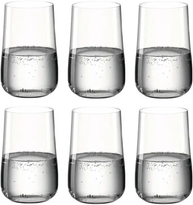 Obrázek produktu pro LEONARDO 066417, Průhledná, Sklo, 6 kusů, Kužel, Čisté, BRUNELLI