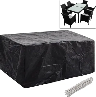 Obrázok produktu pre vidaXL Kryty na záhradný nábytok 2 ks 10 očiek 240x140 cm