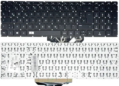 Image de FRANÇAIS - Clavier sans cadre compatible avec HP Pavilion 17-x020ng, 17-x023ng