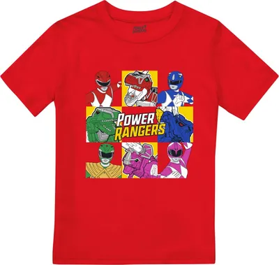 Obrázek produktu pro Power Rangers - chlapecké tričko TV2450 (128) (Červená)