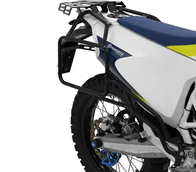 Produktbild von ZIEGER Kofferträgerset kompatibel mit Husqvarna 701 Enduro / Supermoto schwarz