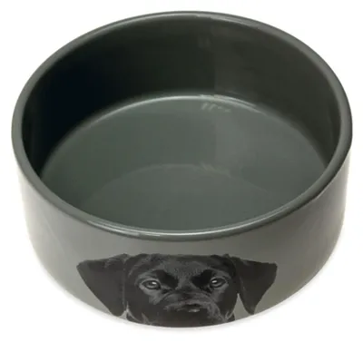 Produktbild von Karlie Keramik Hundenapf 1500 ml, Farbe:grau