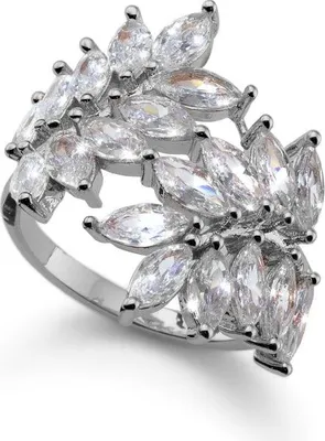 Produktbild von Luxury ring with cubic zirconia Sheaf 41184 - Circuit: 54 mm