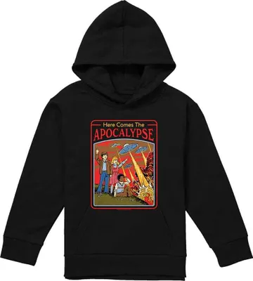 Productafbeelding van Steven Rhodes - "Here Comes The Apocalypse" hoodie voor kinderen, model TV30874 (maat 116), zwart