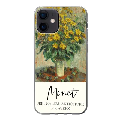 Produktbild von MuchoWow® Handyhülle Schutzhülle Hülle für iPhone 12 Alte Meister - Malerei - Monet Silikon Softcase Handy Hülle - Schutzhülle