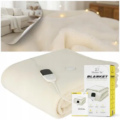 Zdjęcie produktu dla Mission Air Koc grzewczy BLANKET CREAMY