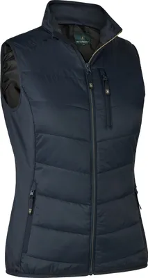 Produktbild von Deerhunter Lady Heat wattierte Weste, Heizweste in zwei Farben, Farbe:Dark Blue, Größe:34