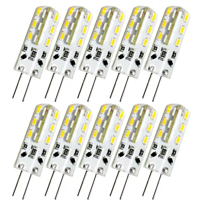 Obrázok produktu pre 10x žiarovka LED 12V G4 24xSMD 1,5W teplá biela