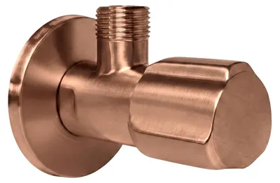 Immagine prodotto di Rea Valvola Ad Angolo 02 1/2" X 3/8" Brush Copper