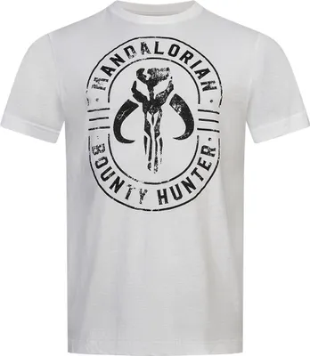 Produktbild von M|STAR WARS Mandalorian Herren T-Shirt POMTS179WHT