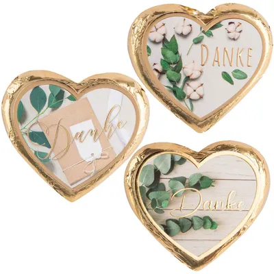 Produktbild von Günthart Große Pralinenherzen 'Danke' 40er