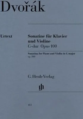 Obrázok produktu pre Dvorák, Antonín - Violinsonatine G-dur op. 100