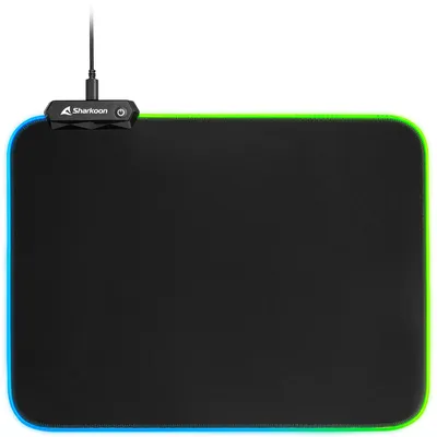 Produktbild von 1337 RGB V2 Gaming Mat 360 (schwarz)