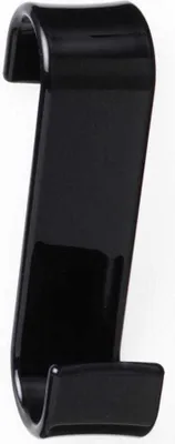 Immagine prodotto di Appendino per scaldasalviette in plastica nero | Merlino