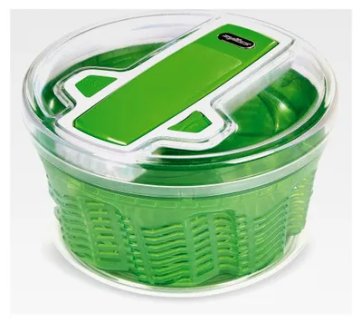 Produktbild von Salatschleuder Swift Dry, Groß, 6L, Kunststoff, Grün, inklusive Salatschüssel, AquaVent Technologie