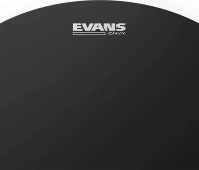 Produktbild von Evans B14ONX2 Onyx Pitch Black Tom Fell Zweilagig 14