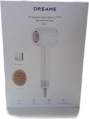 Produktbild von Dreame Hair Glory Combo, AC, 110000 RPM, 70 m/s, 55 m³/h, 76 dB, Weiß
