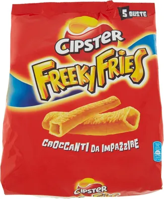 Produktbild von Saiwa Chips Cipster freeky fries 5 Portionstüten á 25g kartoffel gesalzen
