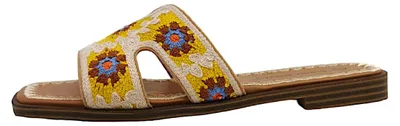 Productafbeelding van Post Xchange Damenschuhe Pantoletten Beige Freizeit