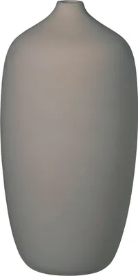 Produktbild von Blomus Ceola Vase, Dekovase, Blumenvase, Keramik, Satellite, H 25 cm, Ø 13 cm, 66243