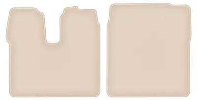 Produktbild von Velours-Fußmatten für MAN TGX 2007- (Transporter) – 4-tlg, Beige, passgenau – Wielganizator FORTUNA