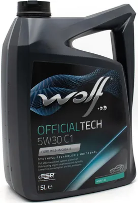 Produktbild von Wolf Motorölofficialtech c1 . Motoröl 5w30 5l off.tech c1