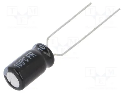 Produktbild von 10x Kondensator: elektrolytisch THT 330uF geringe Impedanz  6,3VDC EEUFR0J331B Elek