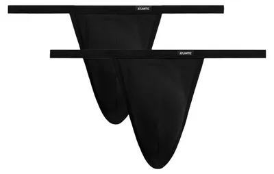 Produktbild von Strings Herren Atlantic mikromodal perfekt sitzend schwarz XL