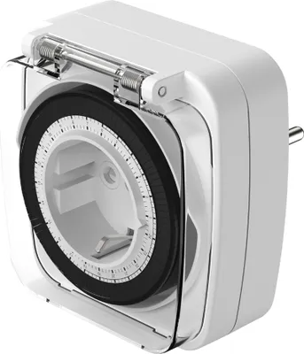 Image de ANSMANN 1260-0013 ANSMANN Horloge mécanique d'extérieur AES7, blanc
