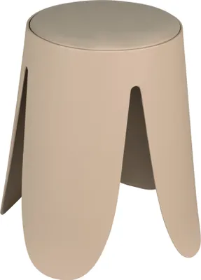 Produktbild von WENKO Badhocker Mod. Comiso Beige matt, belastbar bis 180 kg