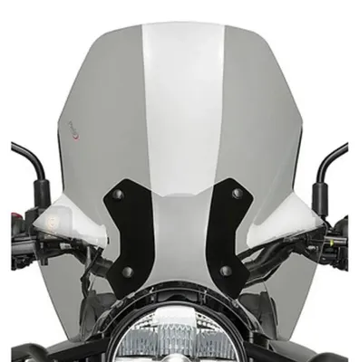 Produktbild von Puig Adjustable Royal Enfield Himalayan 450 24-25 Windschutzscheibe Silber Silber One Size