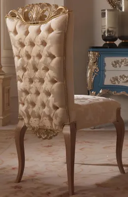 Produktbild von Designer Stuhl Chesterfield Esszimmer Stühle Italienische Möbel Einrichtung Neu