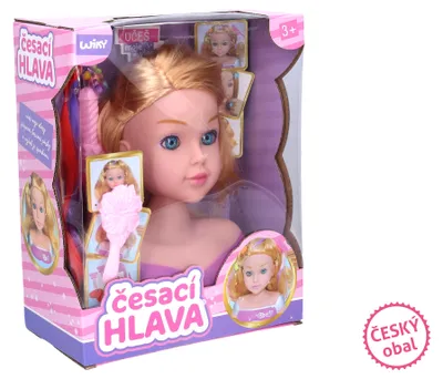 Obrázok produktu pre Česacia hlava s príslušenstvom 22 cm - anglické balenie
