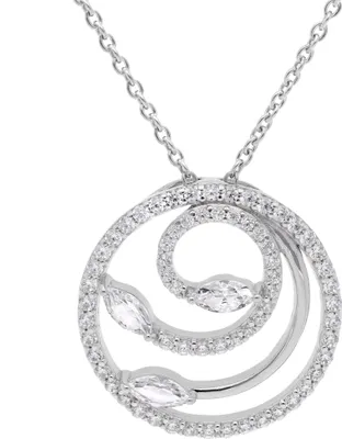 trendor 15147 Damen-Kette Silber mit Zirkonia 1