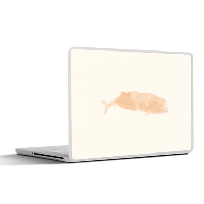 Produktbild von MuchoWow® Laptop Aufkleber Sticker Cover Fisch - Aquarell - Pastell 30x21 cm - Sticker für Laptop - Selbstklebend