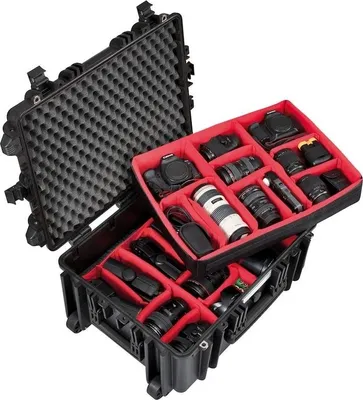 Obrázek produktu pro Explorer 5326 Black PH kufr (54x41x25 cm, 2x přepážky/kolečka/madlo, 11,25kg)