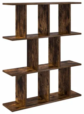 Obrázek produktu pro vidaXL Nástěnná police, barva dubu, 102 x 20 x 96 cm, materiál: dřevotříska
