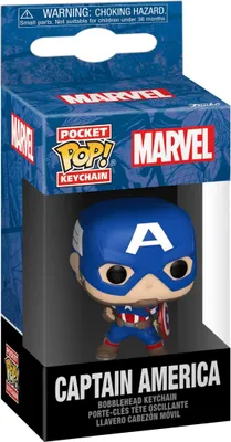 Image de Funko Pop! Keychain Marvel - Figurka Captain America Classics 2023